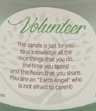 Earth Angel- Inspirational Vanilla Scented Candles