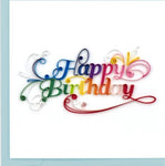 Quilling Cards- Birthday